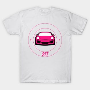 Porsche 911 GT3 RS Ruby Star Red T-Shirt